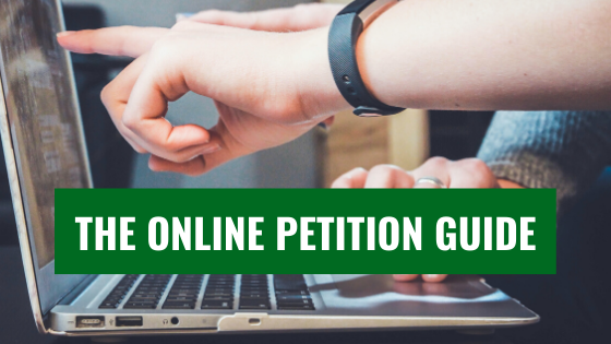 The Online Petition Guide For Nonprofits